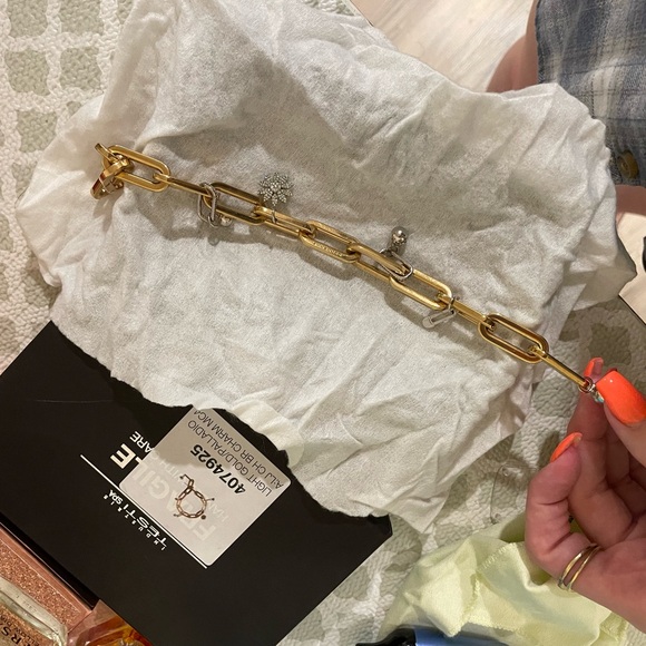 Rare Runway Burberry Chain Bracelet - Picture 3 of 12